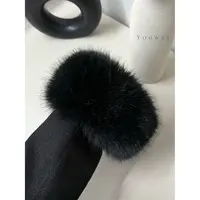 有洧Youwei【绒绒袖口毛】气质网红时尚百搭女士毛绒保暖