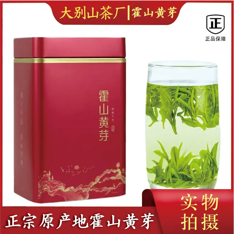 正宗霍山黄芽2025年新茶安徽六安茶叶高山春绿茶毛峰毛尖浓香型
