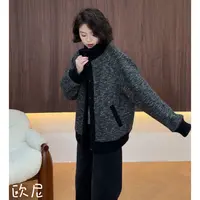 欧尼私服 2025秋季新款单排扣宽松休闲百搭外套上衣2509C6219