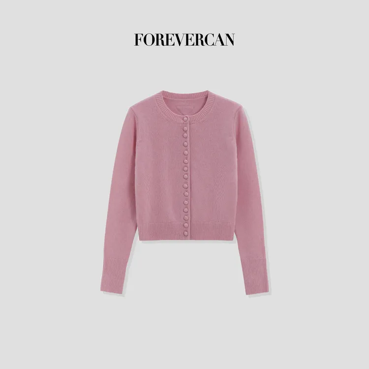 FOREVERCAN“珍妮糖果屋”德国进口扬子纱100羊毛针织开衫 MY4365