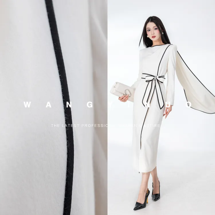 MD定制·依诺【奶油泡芙】2025秋季款老钱风轻奢时尚显瘦气质连衣裙