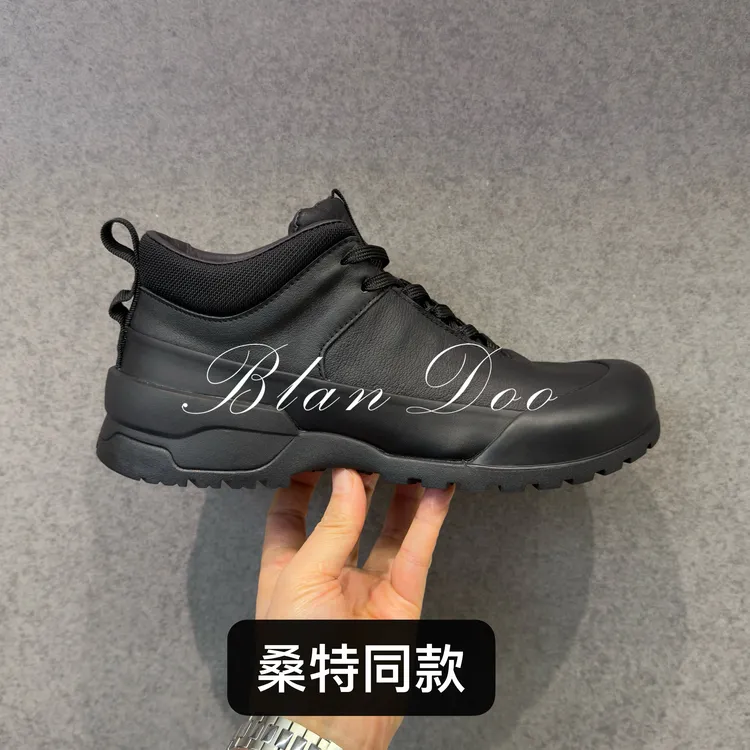 BLANDOO “意式休闲” 男士百搭舒适哑光加绒牛皮休闲鞋1BD256