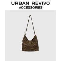 【HOT】URBAN REVIVO2025秋季新款女士豹纹单肩斜挎包UAWB50248