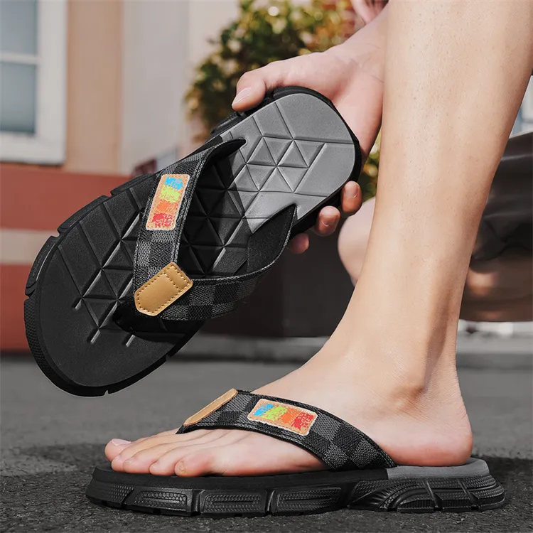 2505成人L-367休闲人字拖 流行沙滩人字拖鞋