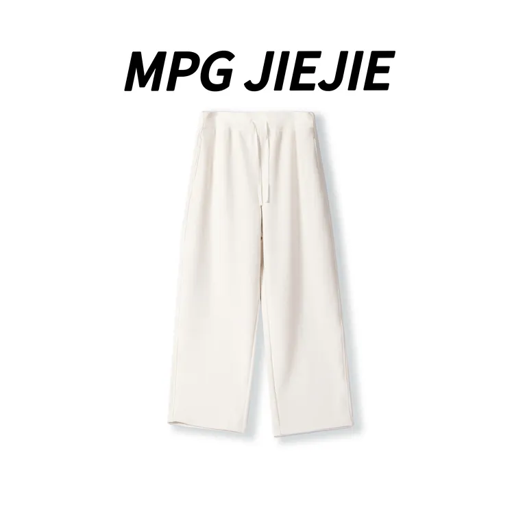 MPG JIEJIE【豆浆裤】25秋冬加绒设计经典款休闲卫裤