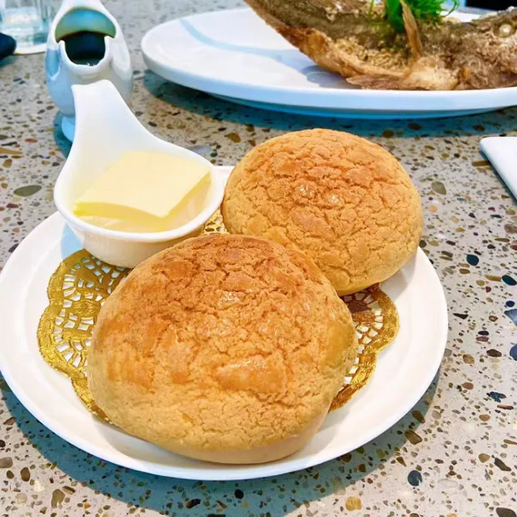 港式菠萝面包半成品早餐面包汉堡包面包胚冰火菠萝油营养早餐