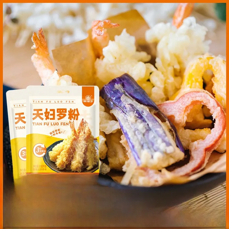 林湖乡天妇罗粉炸虾裹粉日式炸面包糠粉皮酥脆嫩脆炸粉炸小酥肉粉