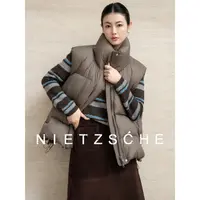 尼采 官方直营｜呼吸泡芙｜白鸭绒 零压感轻薄百搭女羽绒服62071