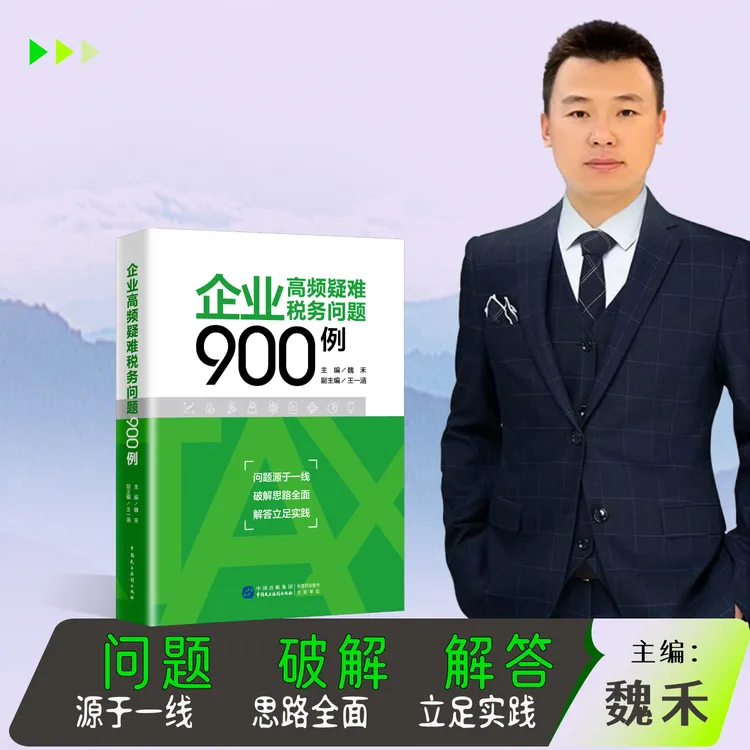 2025年新版企业高频疑难税务问题900例 企业所得税 税务筹划 魏禾