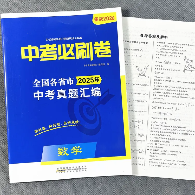 2025中考必刷卷真题强化训练巩固提高精选全国各省市中考真题考卷