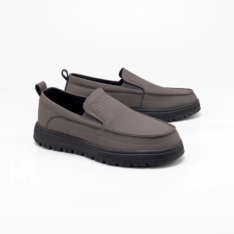 男单爆款舒适商务休闲鞋超纤帮面EVA大底753002防滑软底低帮轻便