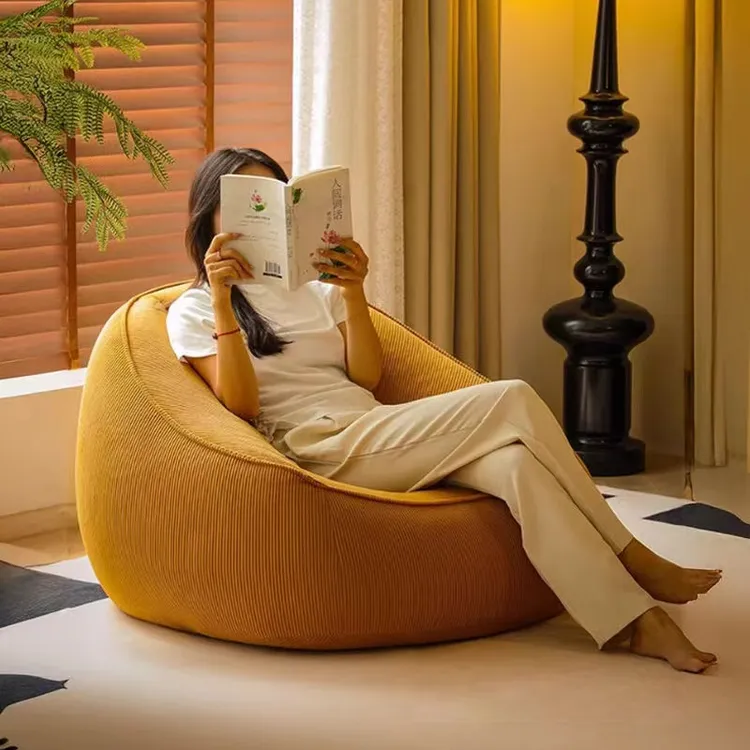 懒人沙发单人家用小户型客厅卧室豆袋榻榻米网红阳台休闲躺椅坐墩