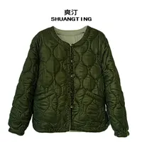 Jokara/丘可儿【山间集】气质老钱感复古厚款棉服丝绒棉衣外套秋冬
