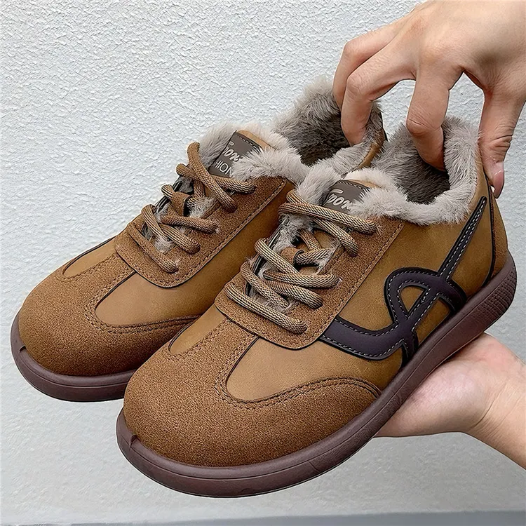 老北京布鞋女棉鞋冬季新款加绒加厚女德训棉鞋保暖厚底休闲百搭鞋