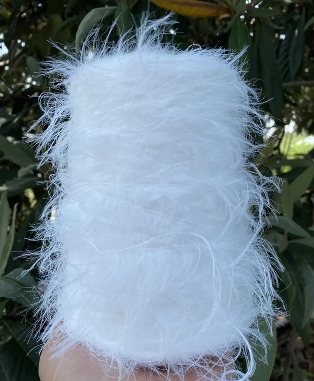 长毛水貂绒线 diy围巾线材毛线团柔软丝滑秋冬保暖毛衣帽子棒钩针