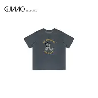 3337 卡通圆圈字母米奇半袖