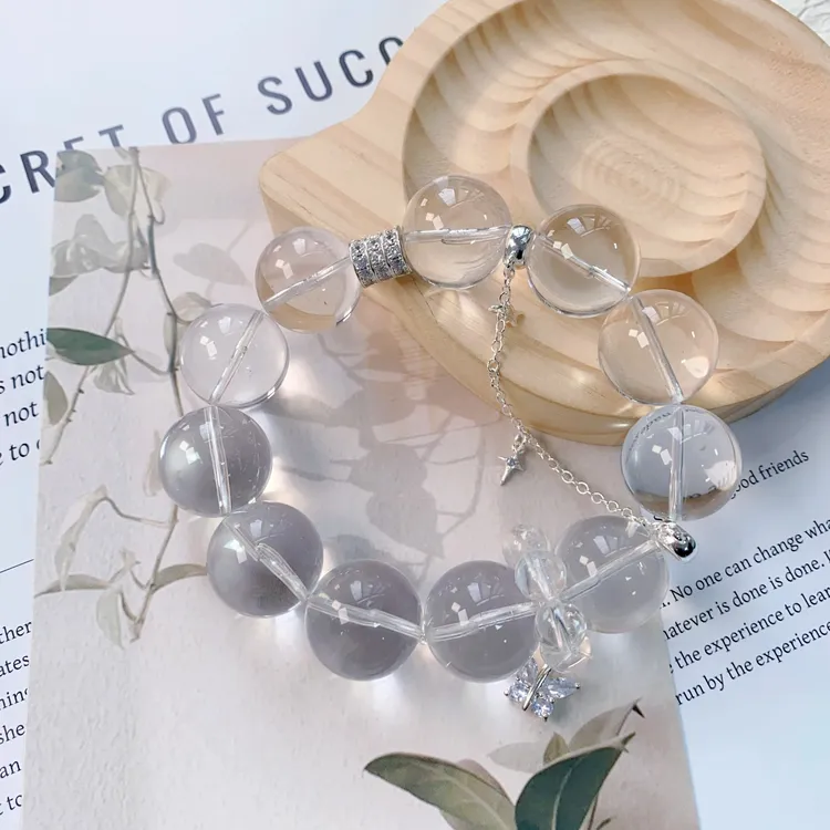 （拍3单）【泠水浮金】白水清透送礼女款时尚手串原创设计ZDYSJ00546