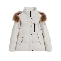 【大眼妹儿专属】时尚工装情侣款毛领款鸭绒羽绒服