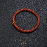 员格格/18K金/南红直切珠手串/FWVJQ13（多样性发）