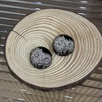 铜合金耳饰 SONG-原创定制重工复古雕花工艺时尚百搭显脸小耳钉