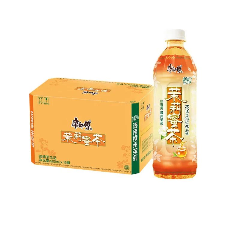 康师傅茉莉蜜茶500ml*15瓶 整箱购买更划算
