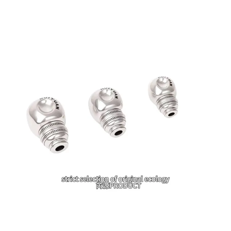 925银银制品 芮源®中号【从欢三通】对孔11.6高18.8搭配9-10mm珠串