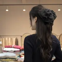 【闵笑一】波点搭配发圈发夹搭配时尚穿搭必备