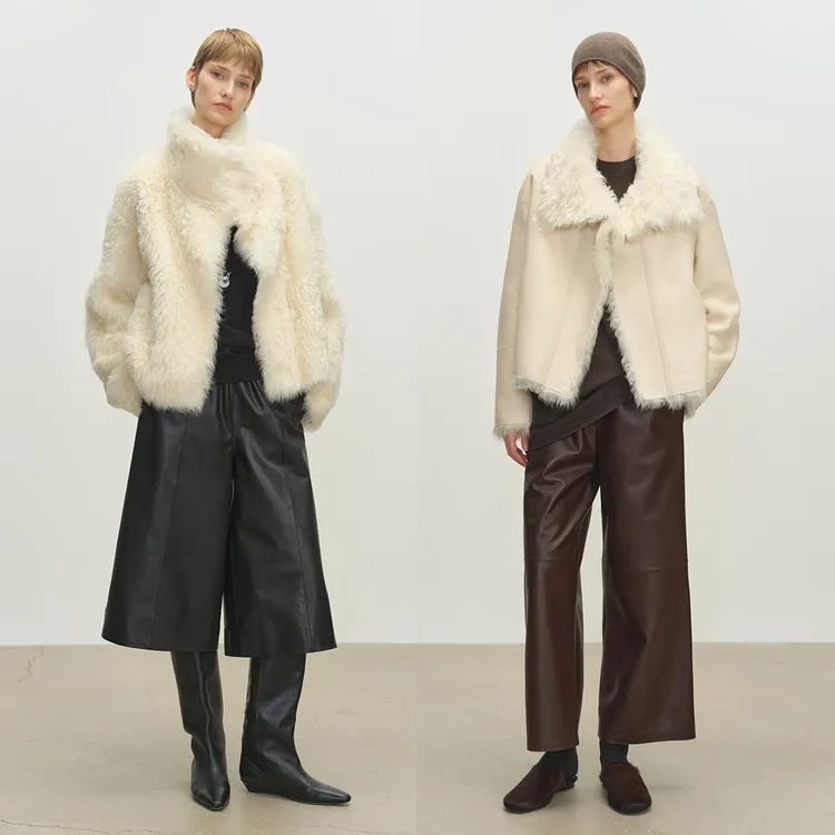 MSBEAST随性双面穿意大利托斯卡纳卷毛皮毛一体丨长岛暮歌