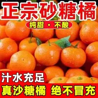 A【大果】正宗广西现采现摘整箱五斤甘甜不酸砂糖桔