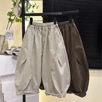 秋季新款中大童休闲宽松裤洋气韩版百搭款男女童潮流长款时尚