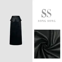 SONG-原创【赴夜晚空】冬季加厚抓绒‘蛋白皮’保暖显瘦半身裙