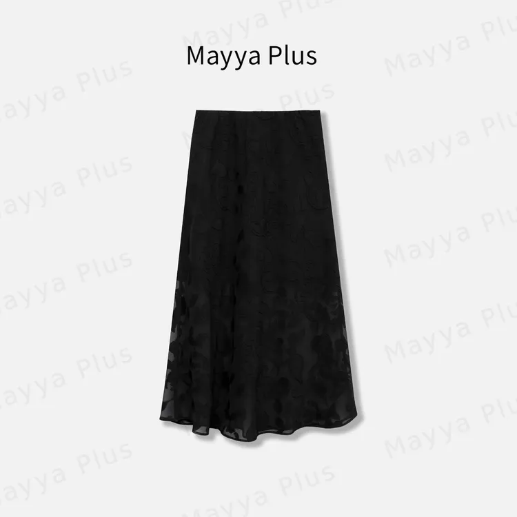 【小憩时光】Mayya Plus麦芽定制夏季新款气质显瘦半身裙子32528878