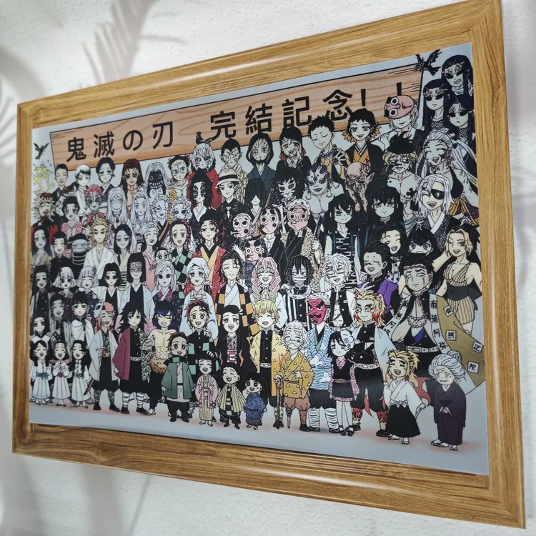 【现货秒发】鬼灭群像全员集结二变画鬼灭鬼灭之刃快闪店周边