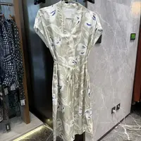 陌妆品牌桑蚕丝新款连衣裙  519908