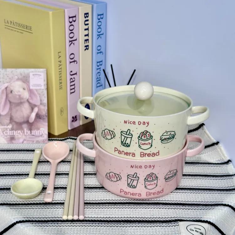 泡面高颜值少女心螺蛳粉汤碗高颜值餐具家用ins餐具学生宿舍必备