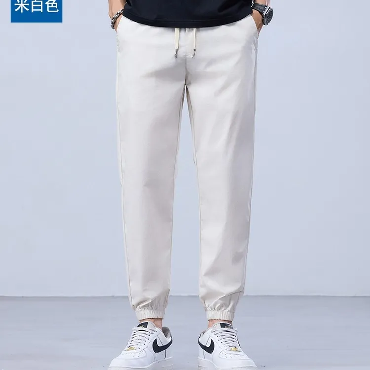 退货补贴 男士春夏户外休闲工装休闲透气弹力九分裤 束口裤926
