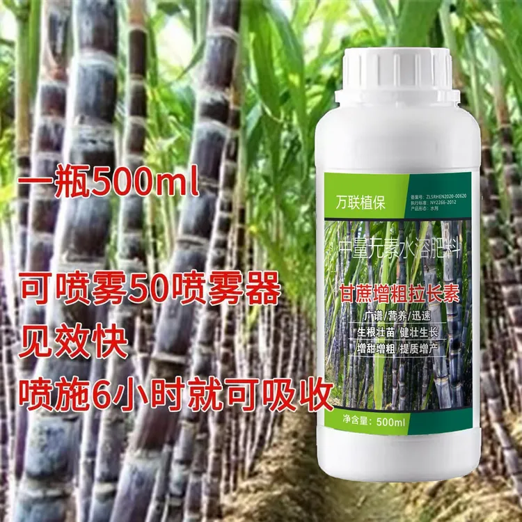 甘蔗专用叶面肥增粗增糖膨大素甘蔗壮丰素叶面肥甘蔗膨大增粗拉长