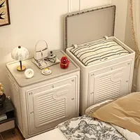 衣服收纳箱家用超大容量翻盖换季衣物被子整理箱可折叠收纳储物柜