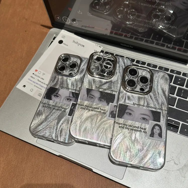 高颜值明星羽纱手机壳适用苹果华为荣耀OPPOvivo小米荣耀个性gk