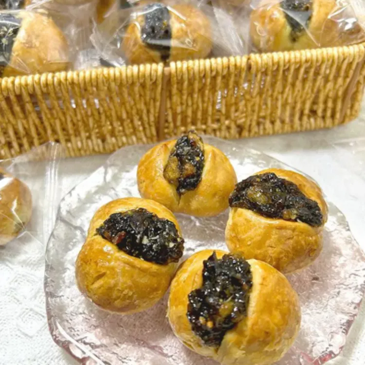 潮汕特产汕尾海丰特产爆浆紫菜饼海苔酥饼糕点零食小吃