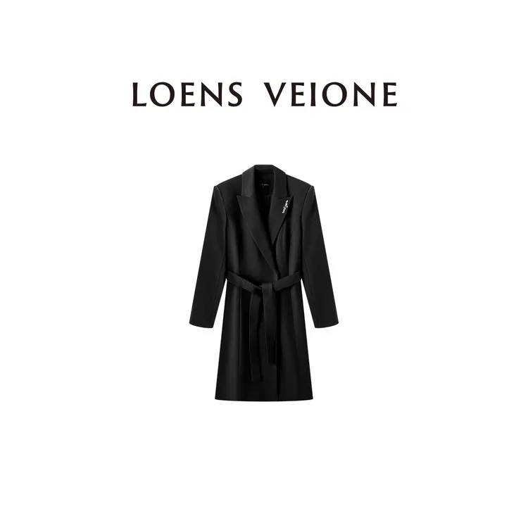 LOENS VEIONE/罗拉【鲲之梦境】秋季新款定制款时尚大衣25CVDK0018Y