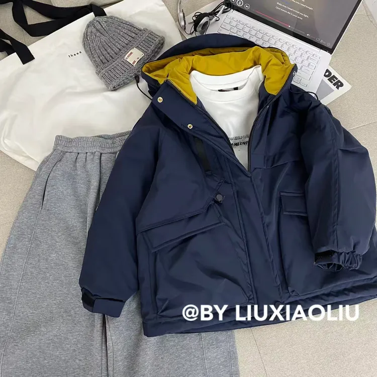 杭州六小六正版BY LIUXIAOLIU秋冬季儿童棉服外套17781