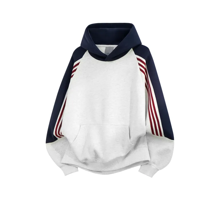 MZWRA重磅连帽三条杠卫衣男秋冬加绒加厚潮牌高级感爆款2025新款