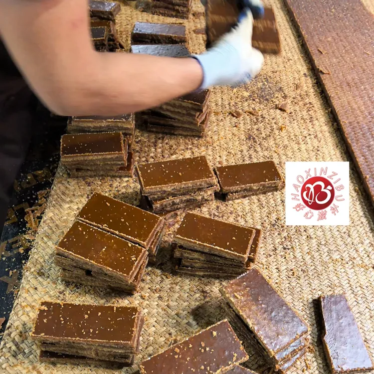 茂名电白特产100%纯甘蔗红糖传统手工古法熬制绝无添加不掺白砂糖