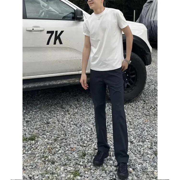cleanfit垂感西裤男秋季新款潮牌痞帅显瘦裤子美式高街vibe直筒裤