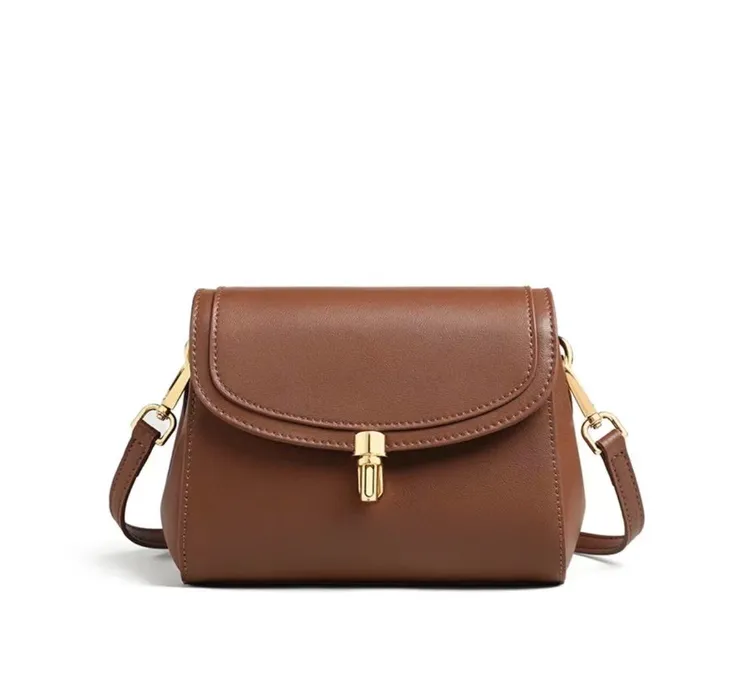 真皮包包2025新款ins小众潮流斜挎包高级感时尚百搭通勤单肩包