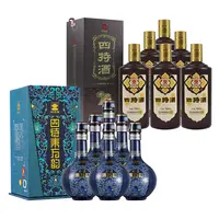 四特东方韵雅韵 52度558ml*6瓶+四特T6 45度500ml*6瓶