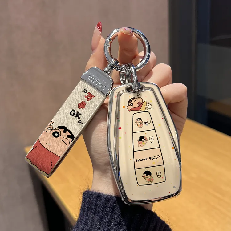 适用吉利钥匙套星越l星瑞博越缤越2025牛仔25款星愿缤瑞车扣壳4代