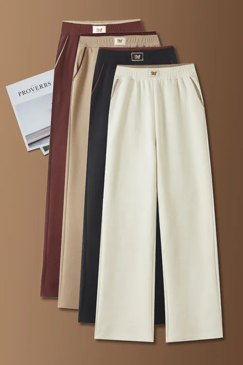 冬日暖羊羊”全新升级3.0！M标玫瑰香印花羊毛蚕丝弯刀美人裤XH！