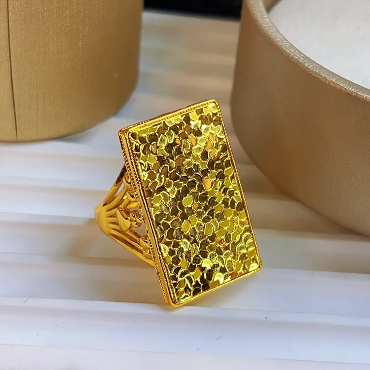 铜合金戒指 哈尼西牧时尚华丽戒指#0009269